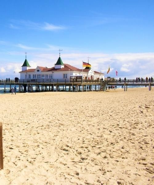 Jetée d'Ahlbeck sur l'île d'Usedom - Côte de la Baltique - Allemagne