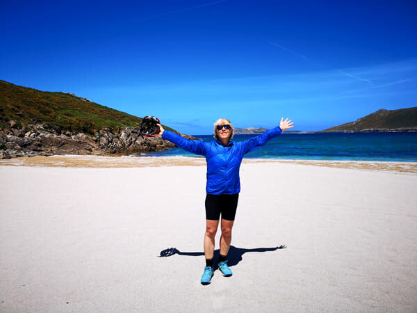 Anne-Marie Billault sur la Costa da Morte