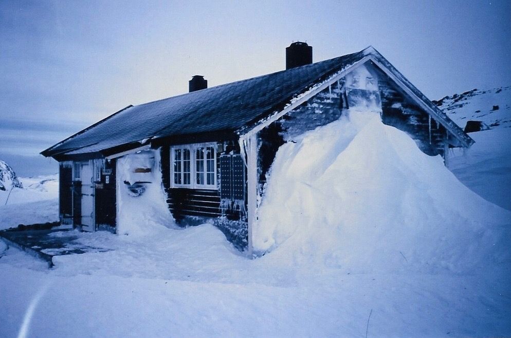 Arrivée au refuge non gardé