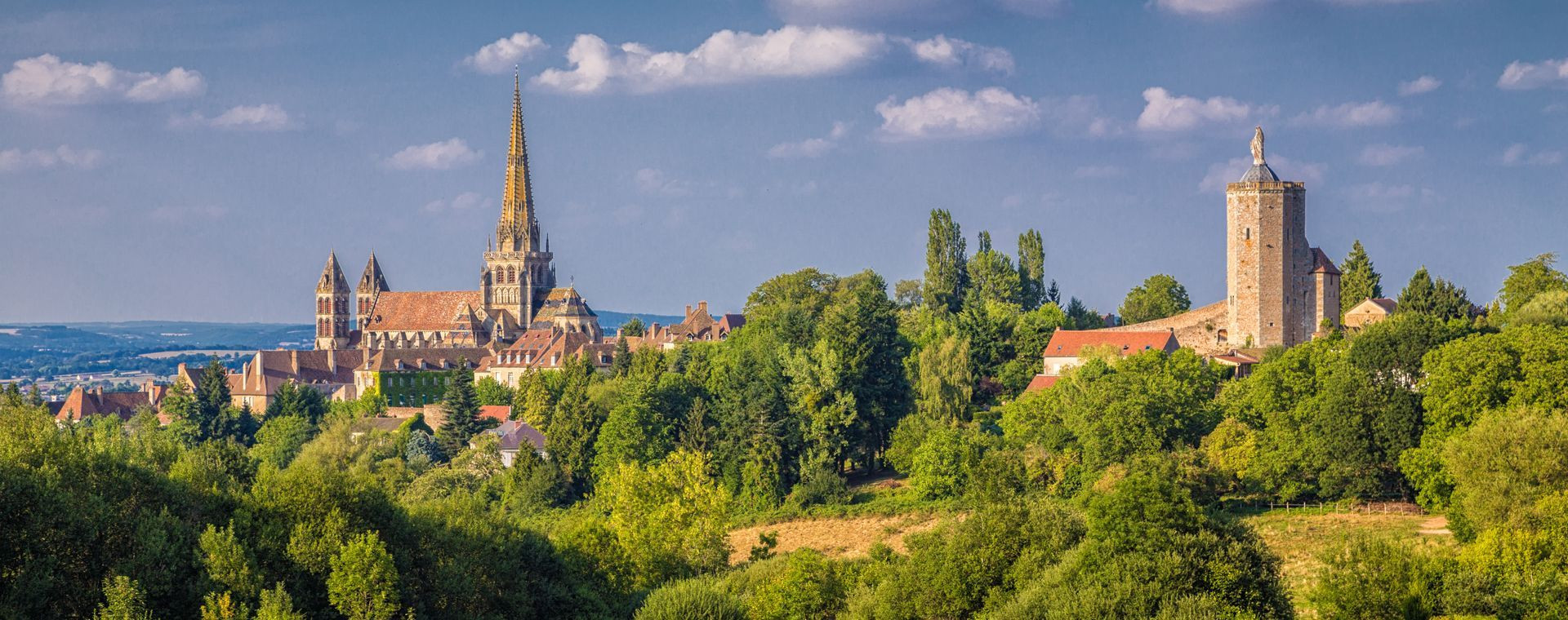 Autun et la cathédrale Saint-Lazare - Bourgogne - France