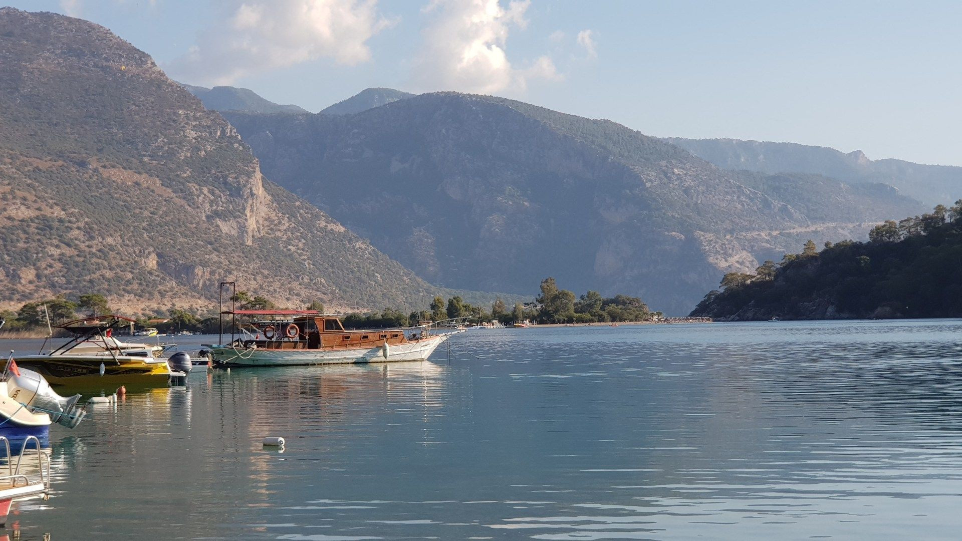 Baie et bateaux - Côte lycienne - Turquie