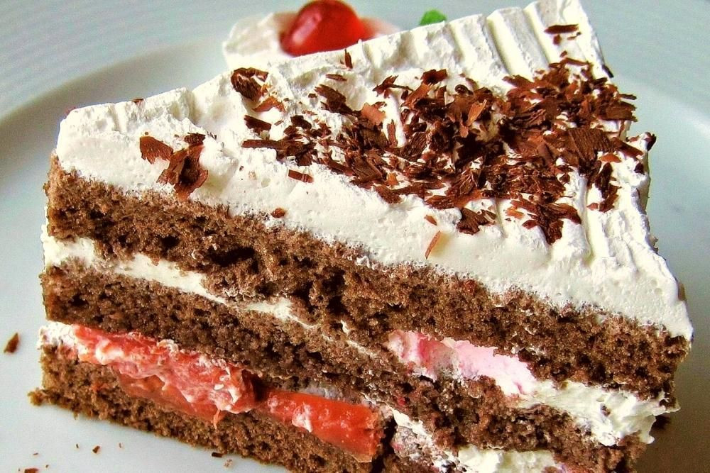 « Schwarzwälder Kuchen » (Gâteau à la cerise de la Forêt-Noire) © Pixabay