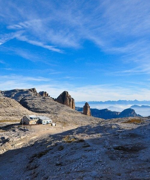 Refuge Boè - Groupe du Sella - Dolomites - Italie