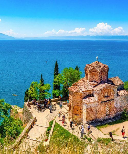 Église Saint-Jean de Kaneo - Lac d'Ohrid - Macédoine du Nord
