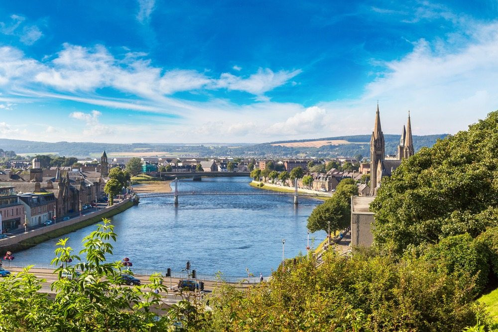 Ville d'Inverness - Écosse