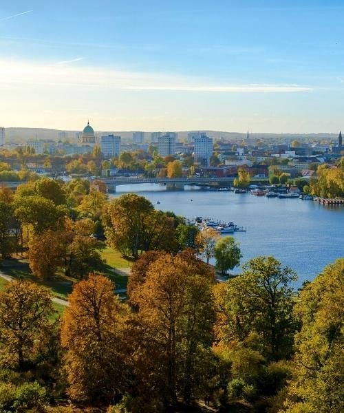 Vue sur Potsdam et la Havel - Allemagne