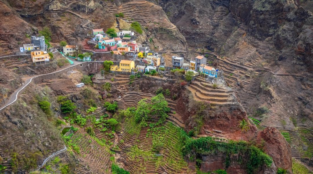 village suspendu de Fontainhas