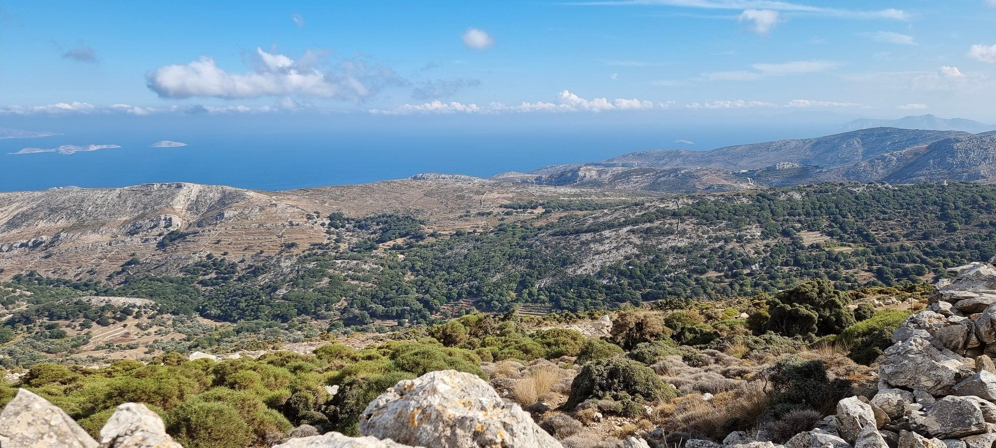 Paysage côtier des Cyclades - Naxos - Grèce