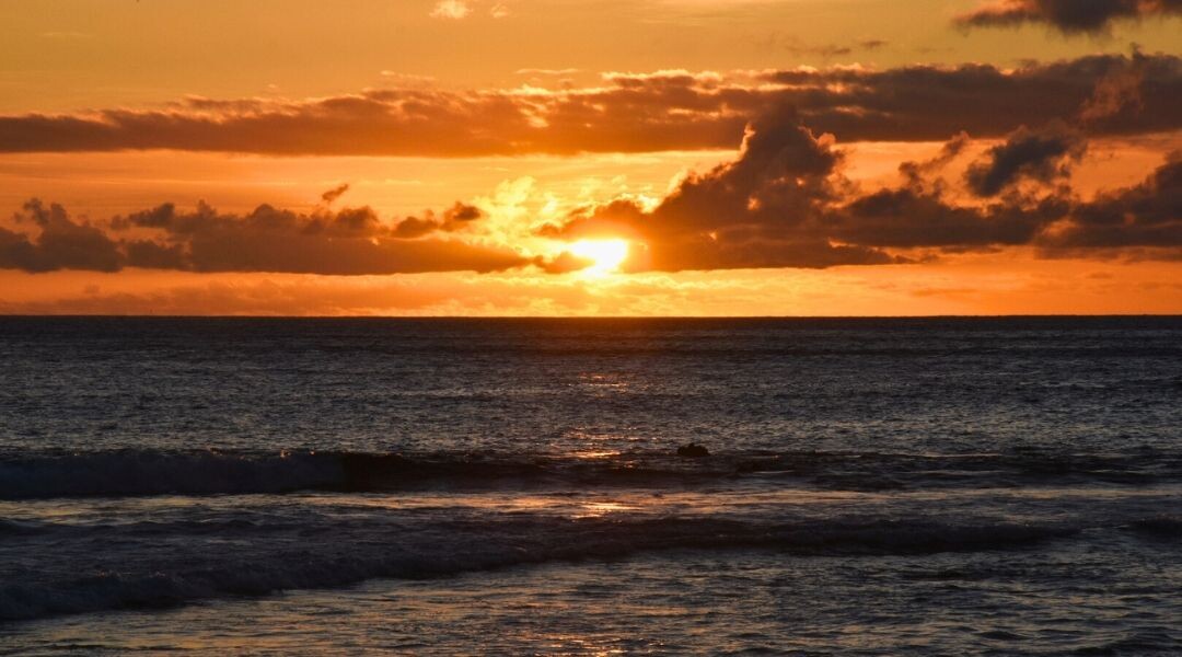 coucher de soleil