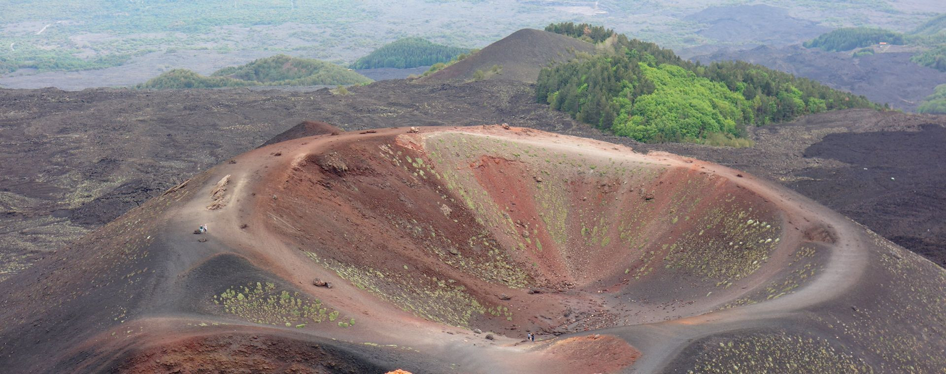 Cratere Silvestri Etna Sicile - Sicile - Italie