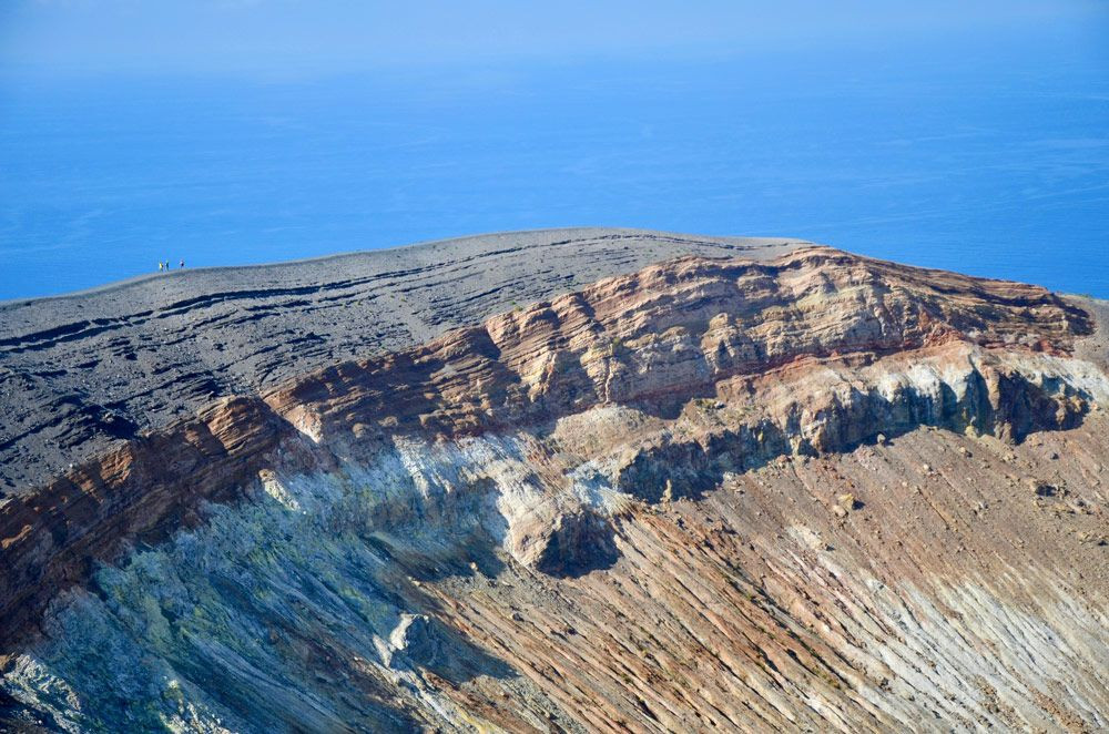 Cratère du volcan de Vulcano