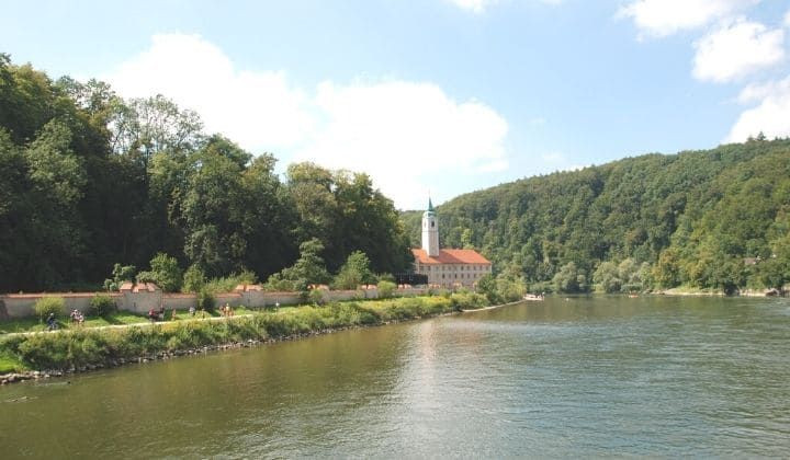 Abbaye de Weltenburg au bord du Danube - Bavière - Allemagne