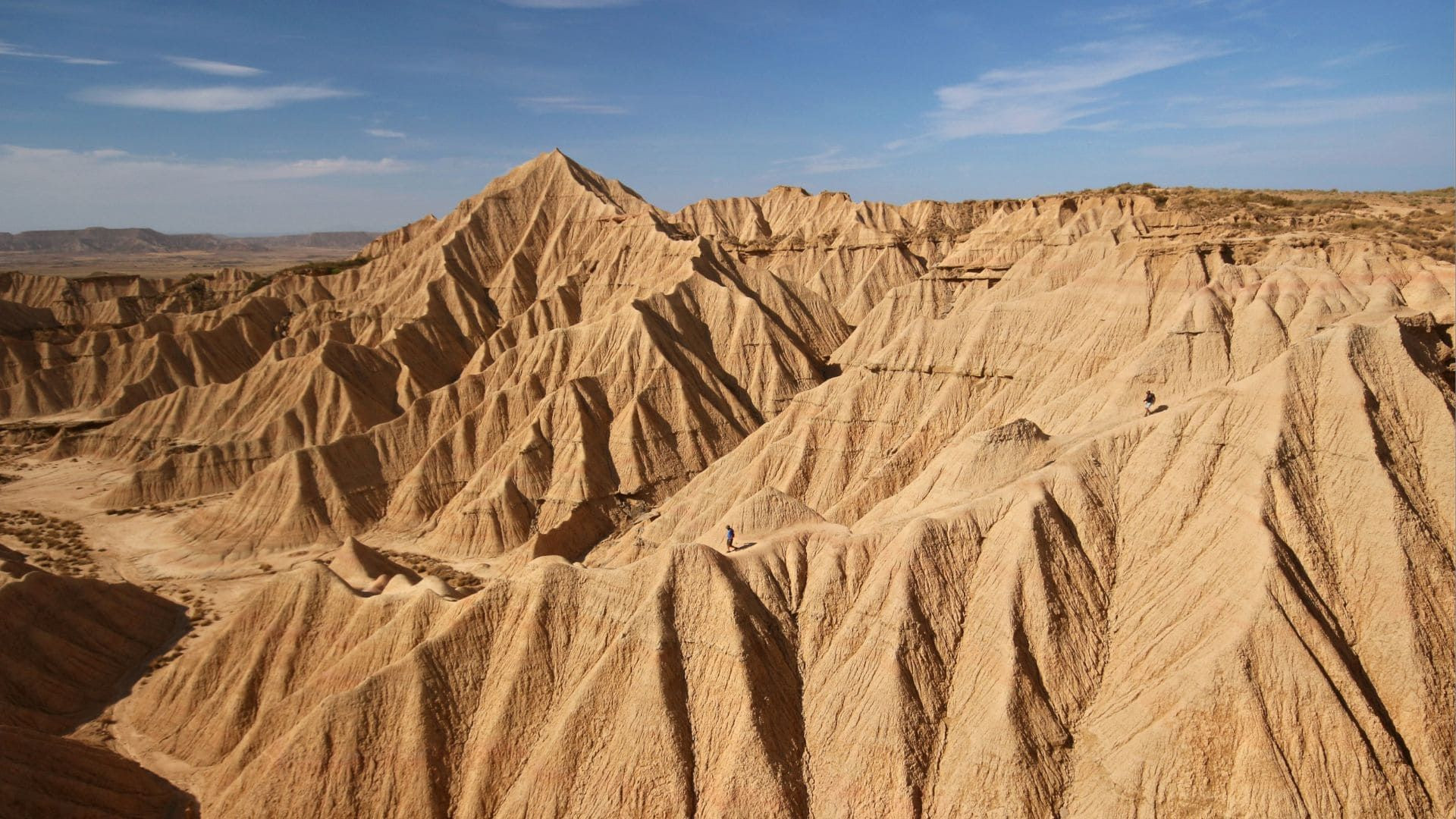 © O. Guix Reliefs érodés du désert des Bardenas Reales - Navarre - Espagne
