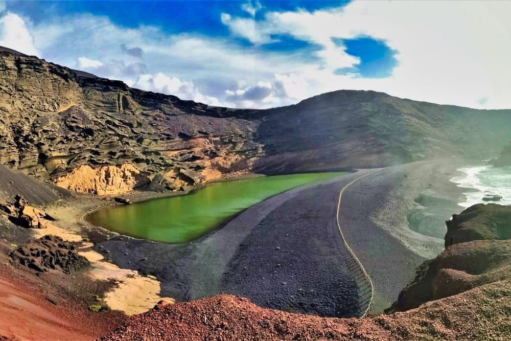 © Julie Marienval El Golfo et Las Salinas de la laguna de Janubio © Julie Marienval
