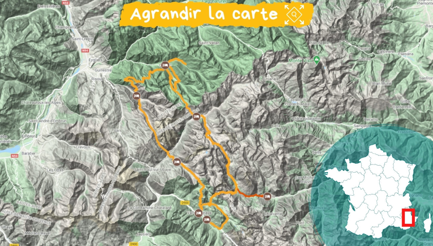 Carte FRALP0022
