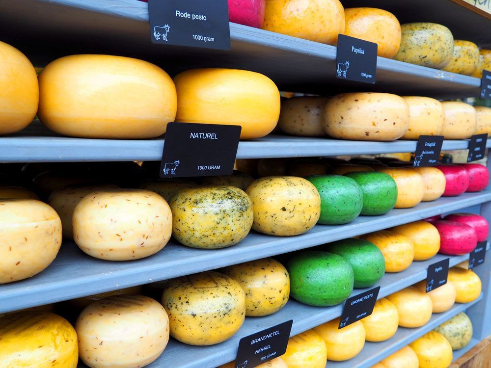 © David Praire Fromage de Gouda aux Pays-Bas © David Praire