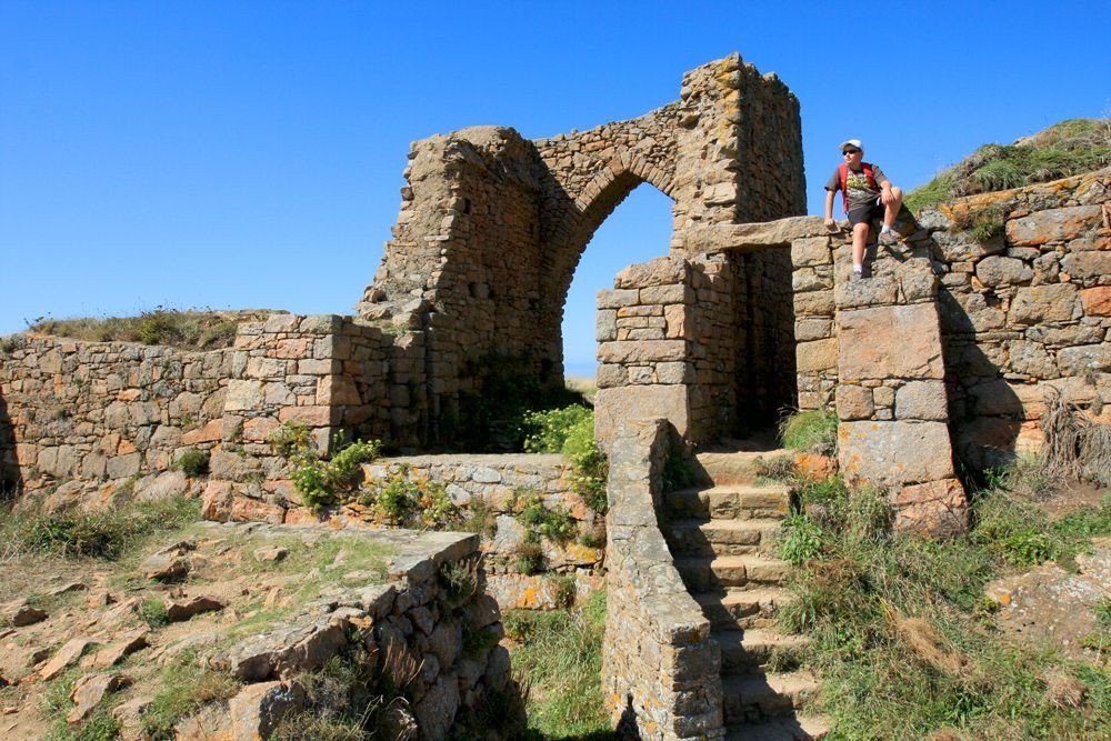 © François Ribard Grosnez Castle sur l'île de Jersey © François Ribard