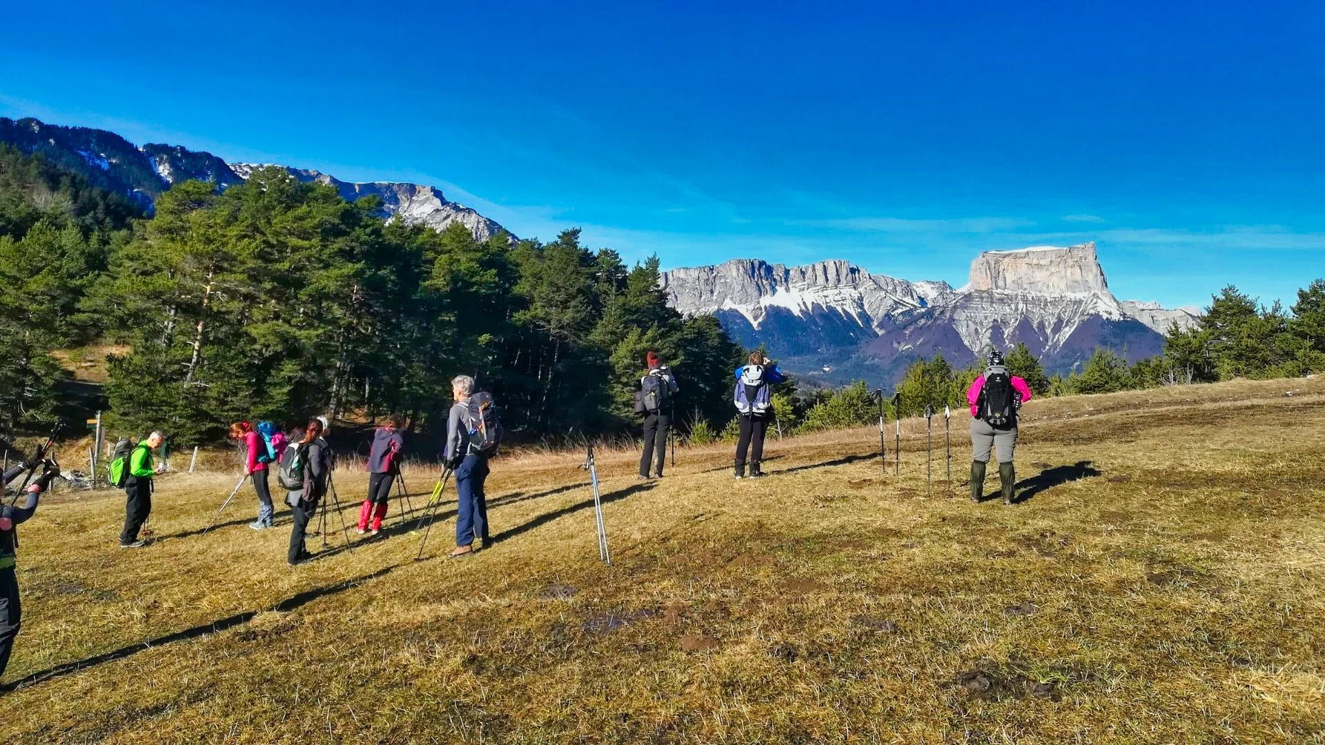 Randonneurs dans le Grand Paradis - Italie