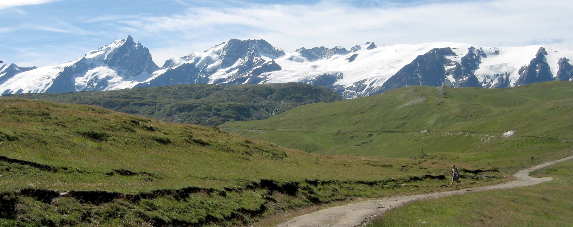Randonnée entre Besse et La Grave - Oisans - France