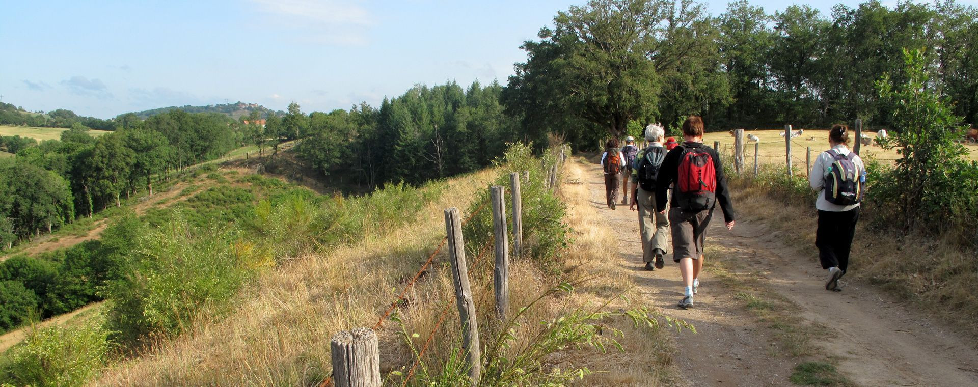 Randonnée de Livinhac-le-Haut à Figeac - Chemin de Saint-Jacques - Lot - France