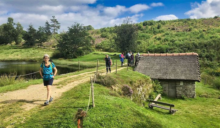 Randonnée sur le plateau de Millevaches - Limousin - France