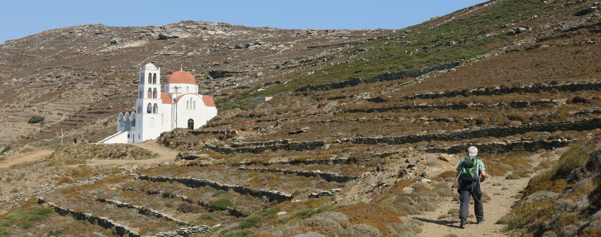 Randonnée sur l'île de Tinos - Cyclades - Grèce