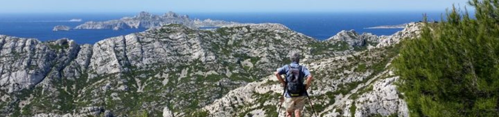 Randonnée dans le Parc national des Calanques - France