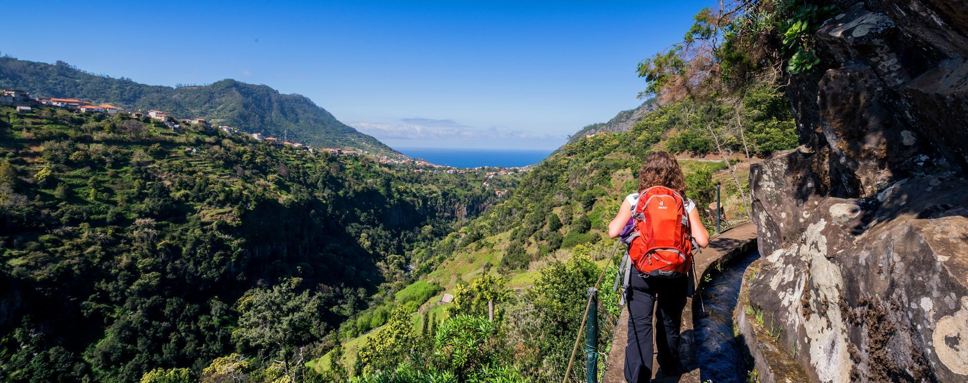 Randonnée sur la levada do Castelejo - Porto da Cruz - Madère - Portugal