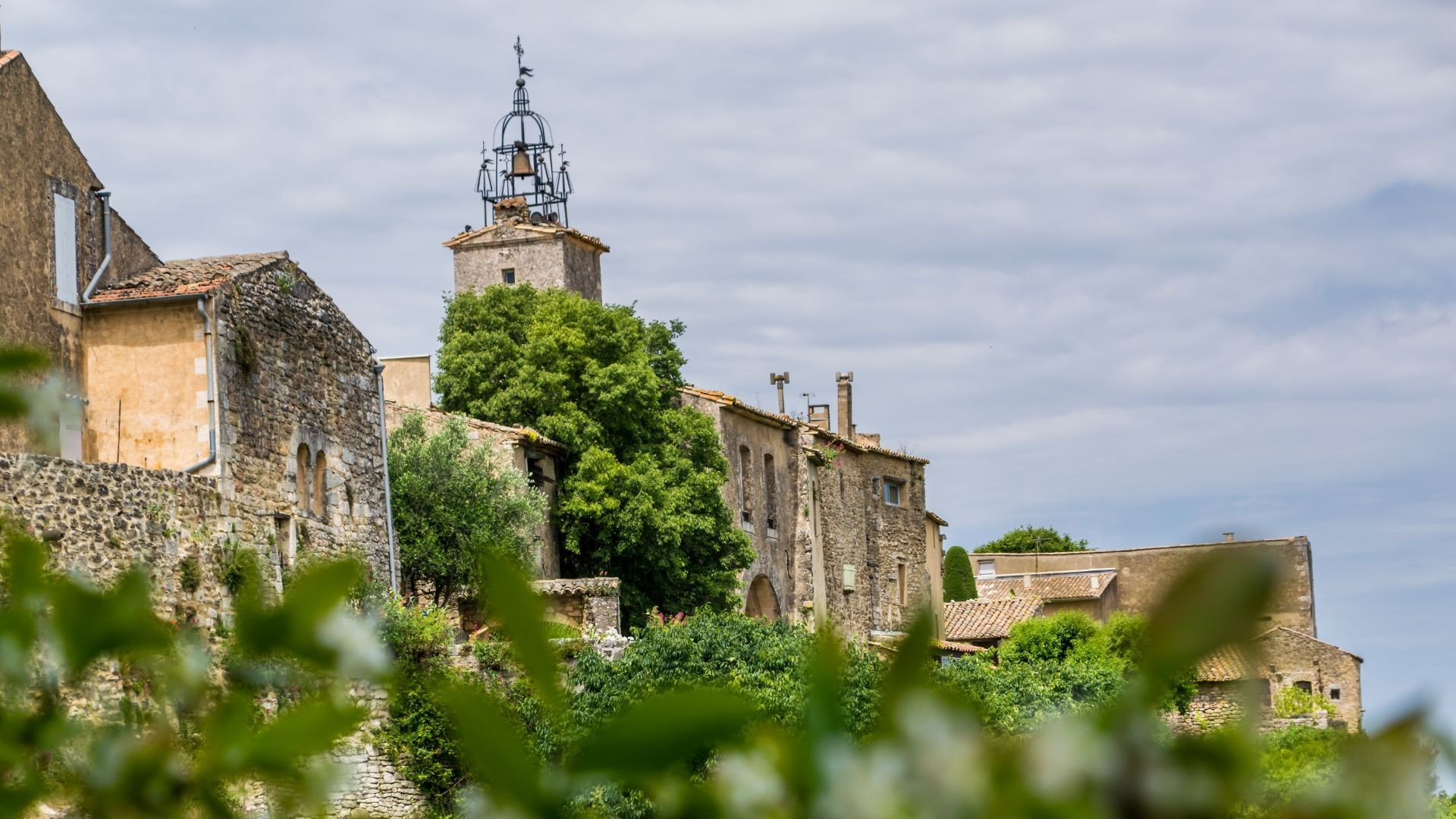 Village perché dans le Luberon - Provence - France