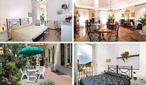 L'hôtel Palace à Levanto