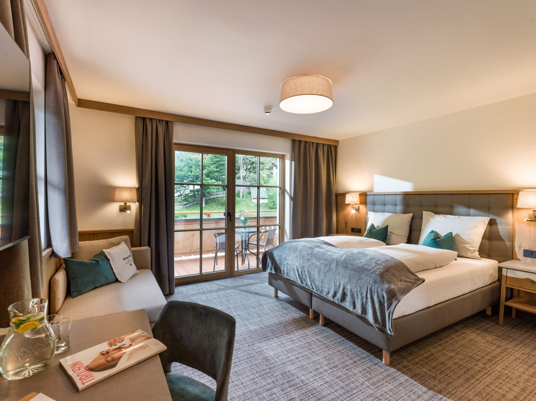 Chambre d'hôtel avec balcon - Griesner Alm - Kirchdorf in Tirol - Autriche