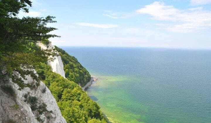 © Pixabay Falaises de craie au-dessus de la mer Baltique - Rügen - Allemagne