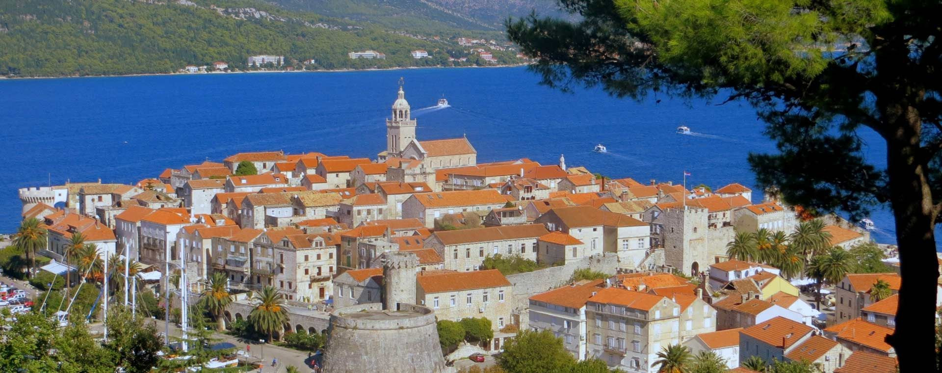 Vieille ville de Korčula - Dalmatie - Croatie