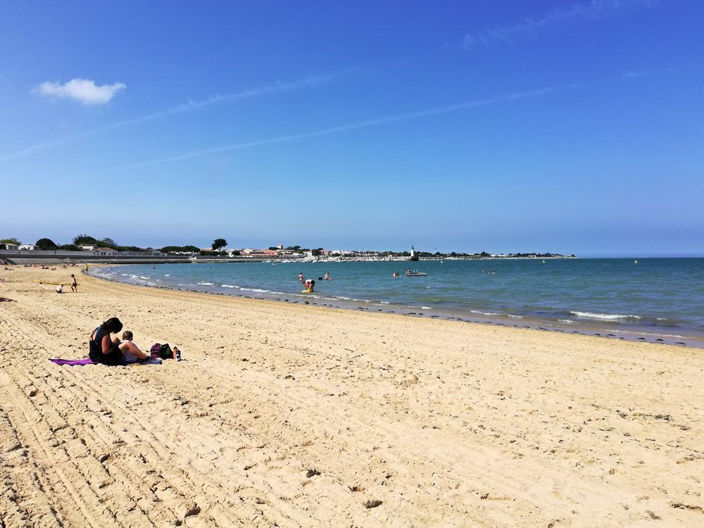 La plage de La Flotte
