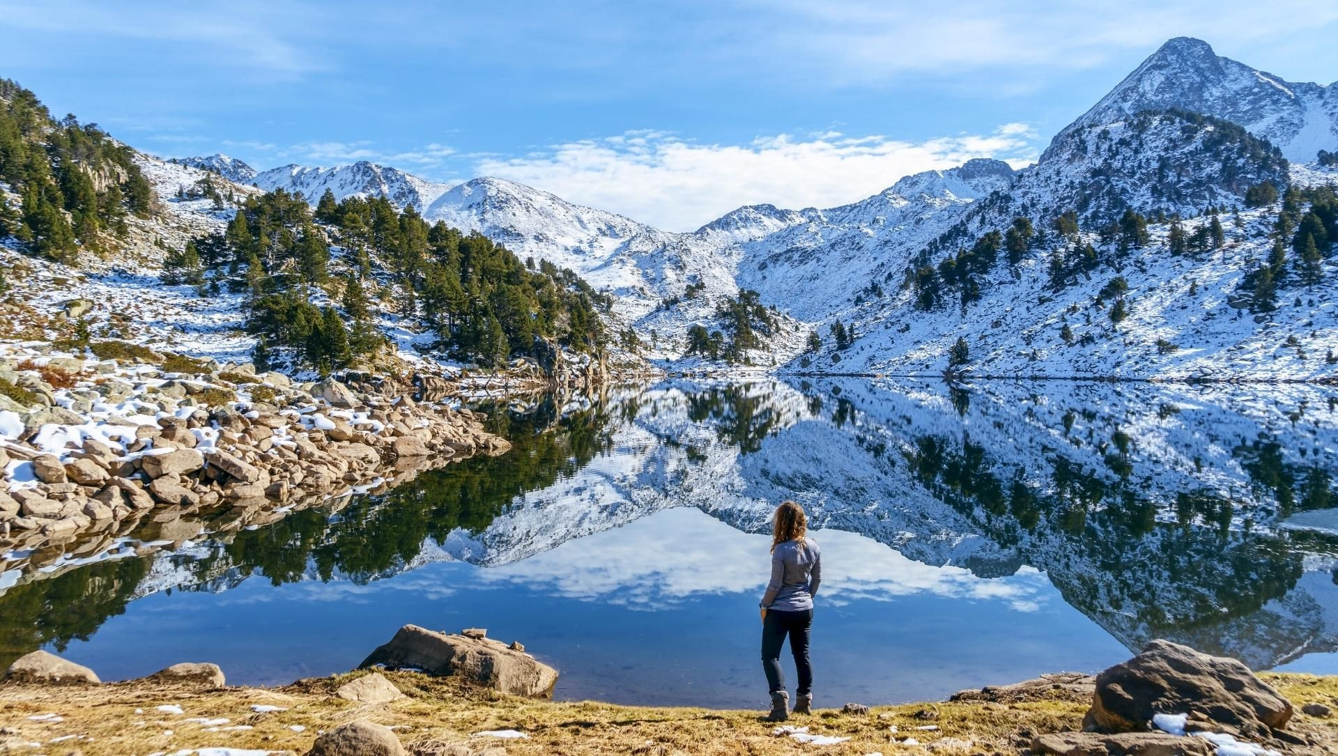 Lac de Baciver dans le Val d'Aran - Pyrénées - Espagne