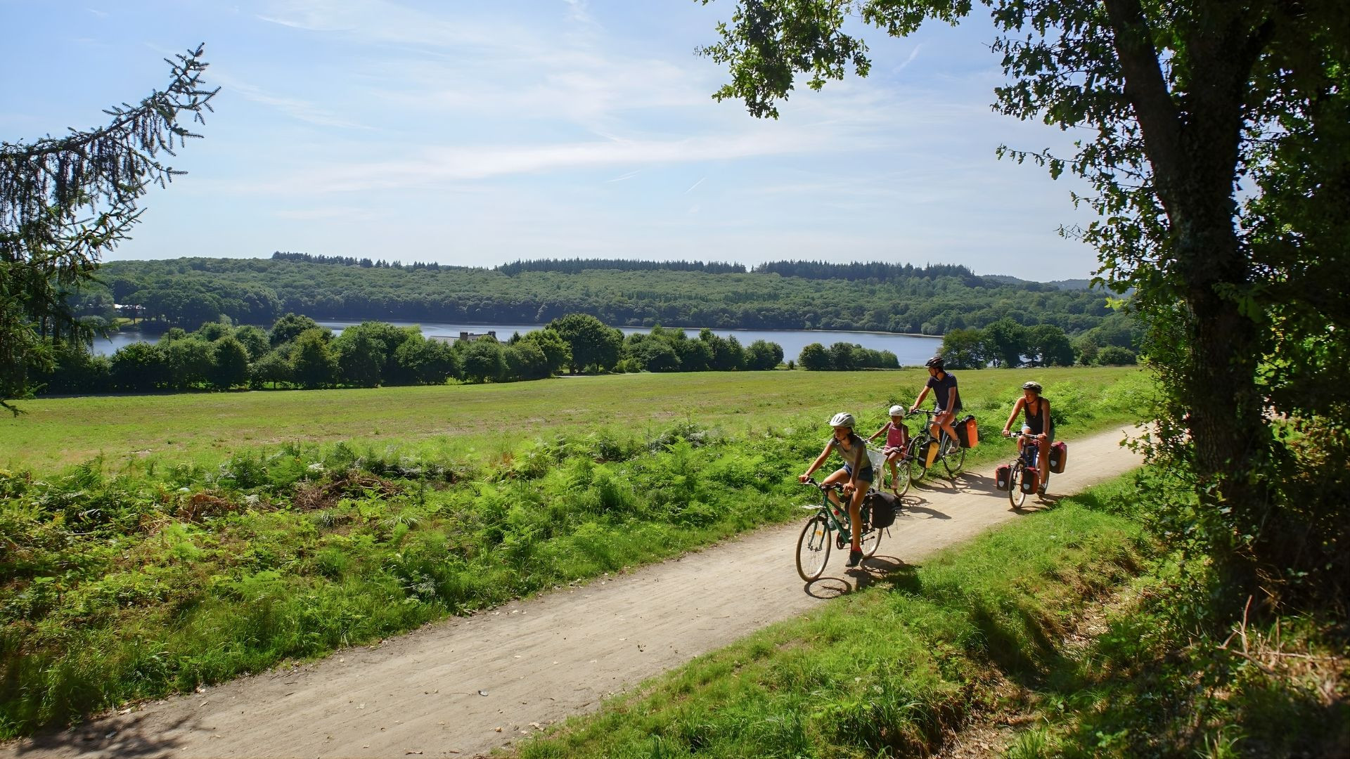 Lac de Guerledan - La Vélodyssée - France