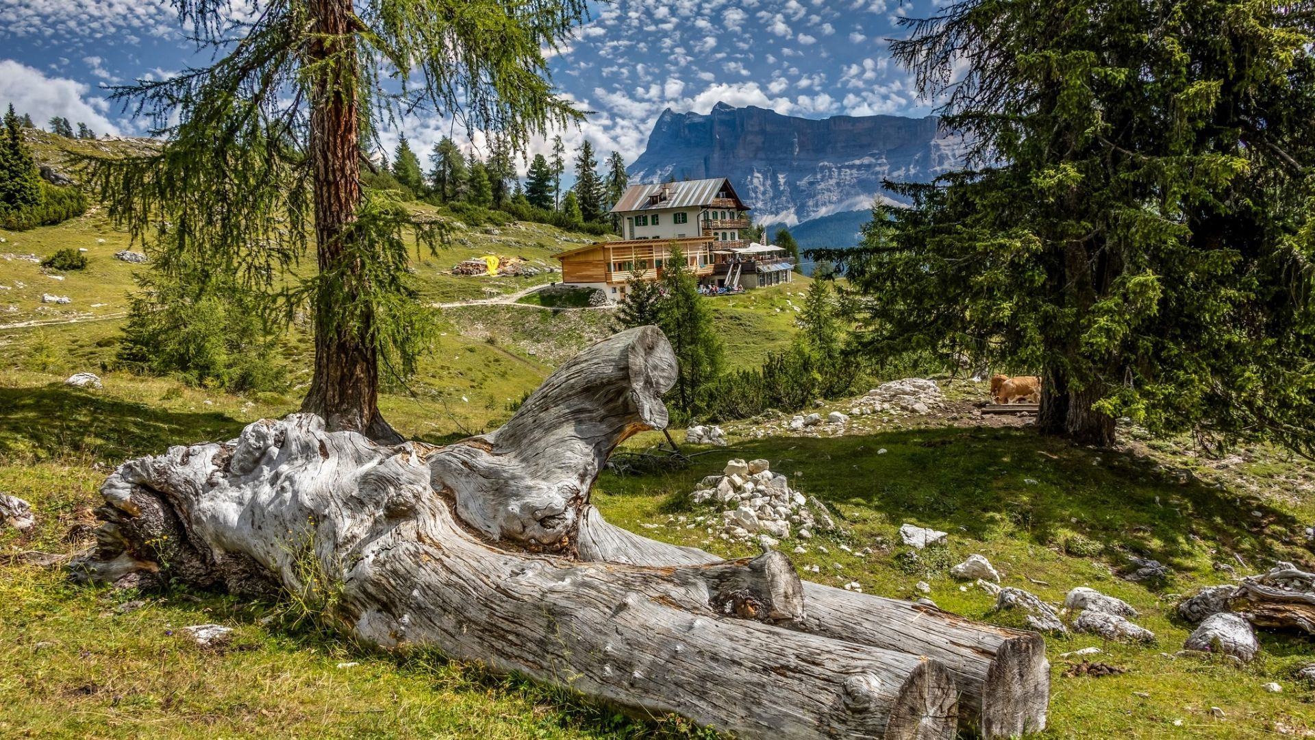 Téléphérique du Lagazuoi - Dolomites - Italie