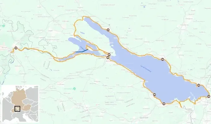 Constance lake bike tour