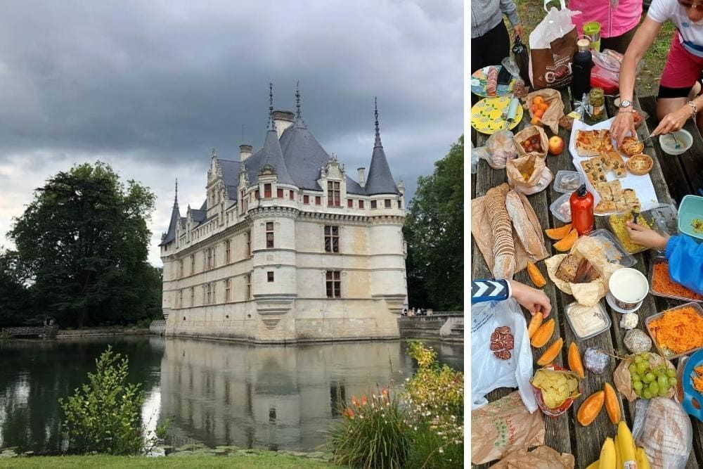 © Charlotte Laventureux Le château d'Azay et le dîner de la journée © Charlotte Laventureux