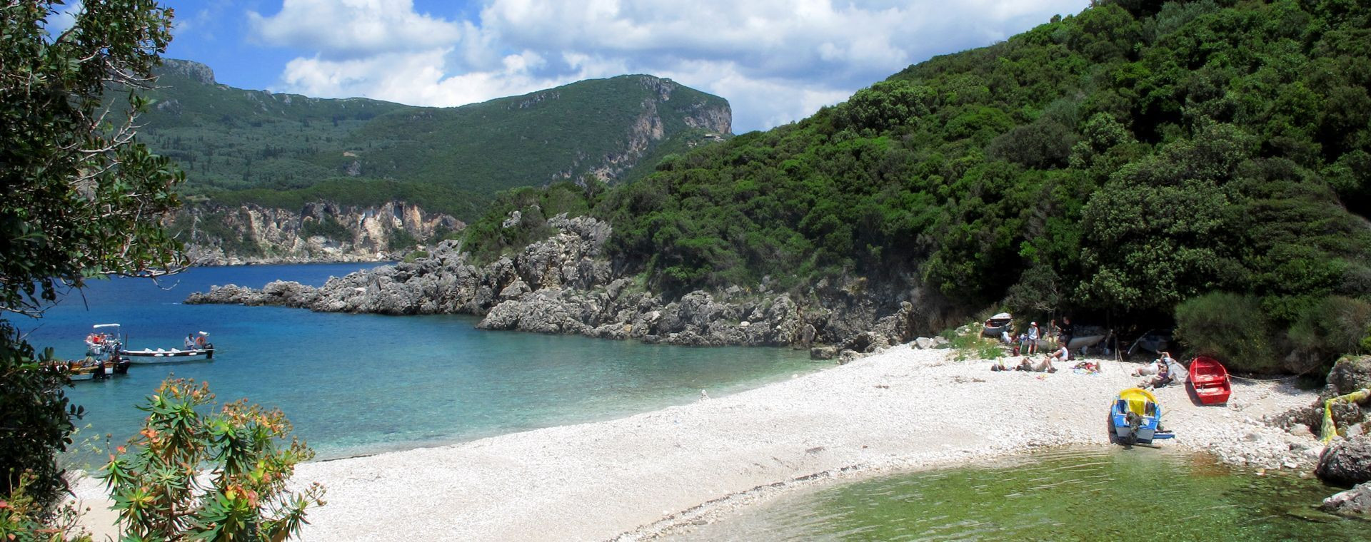 Plage de Limni près de Liapades - Corfou - Grèce