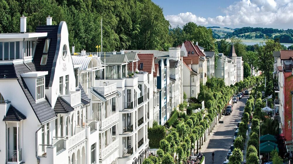 Rue principale de Sellin - Île de Rügen - Allemagne