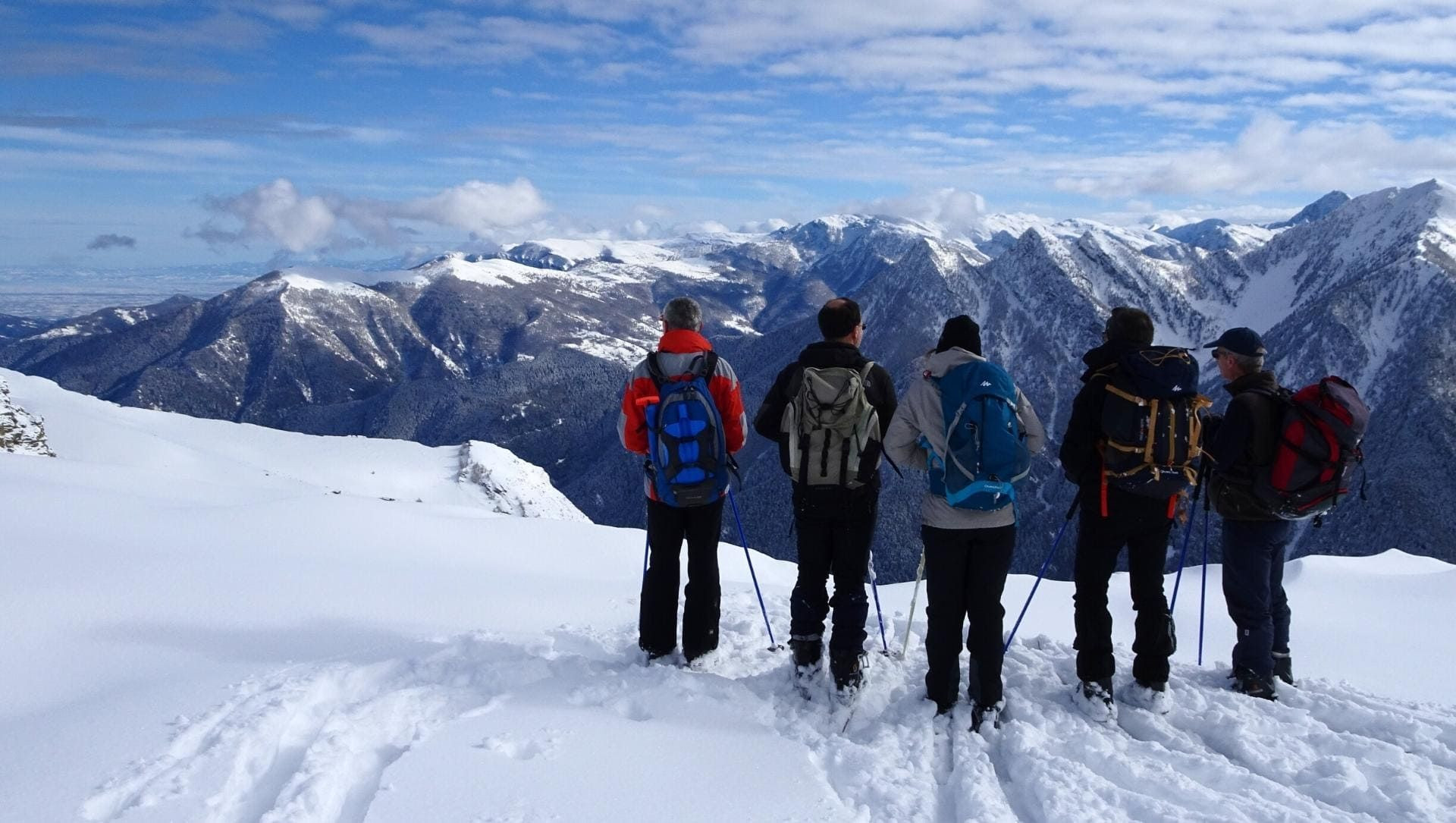 © Alain Leclère Ski de randonnée nordique - Val Maira - Italie