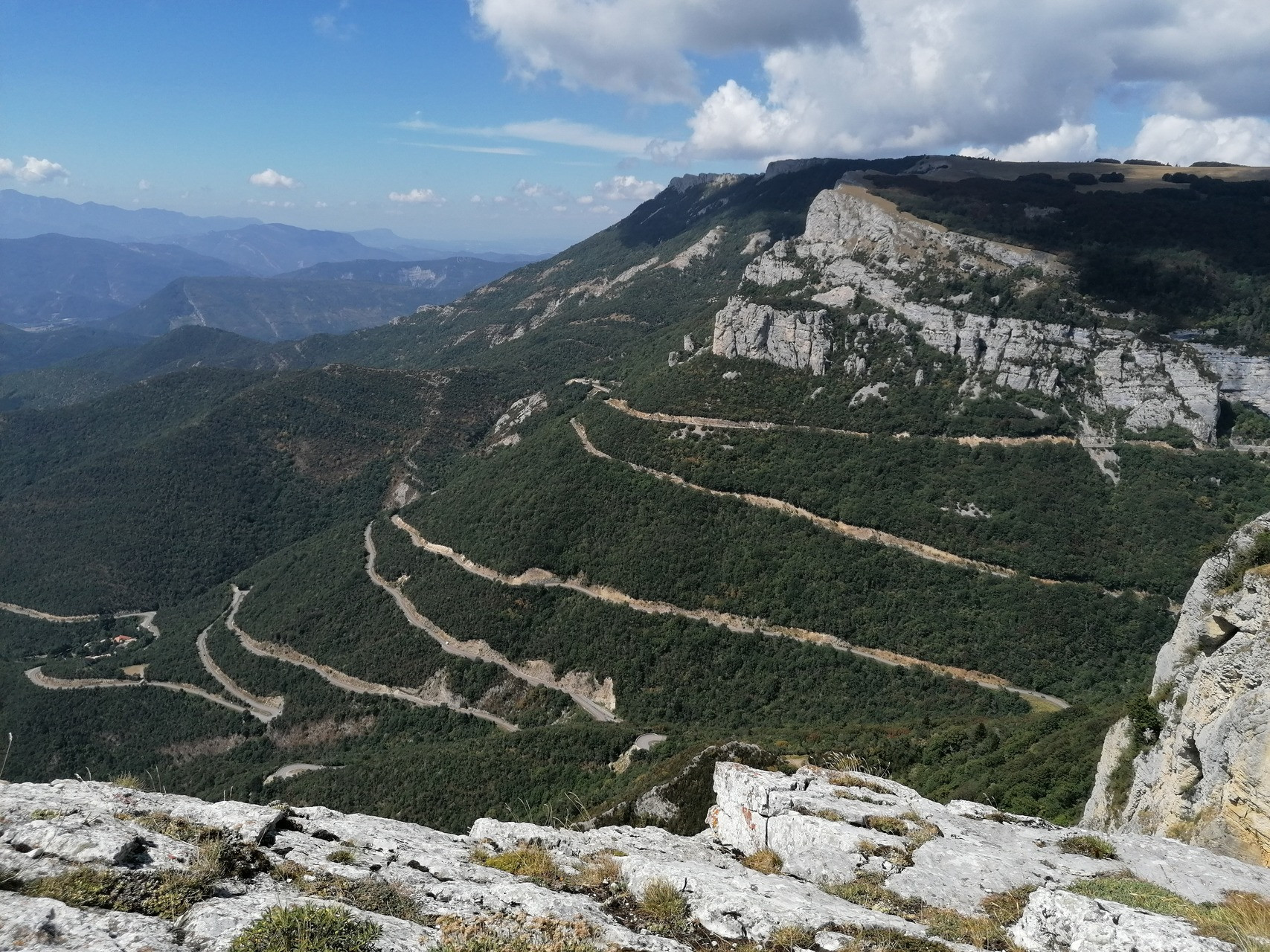 © Valvin1 Panorama vers le Diois - Col de Rousset - Vercors