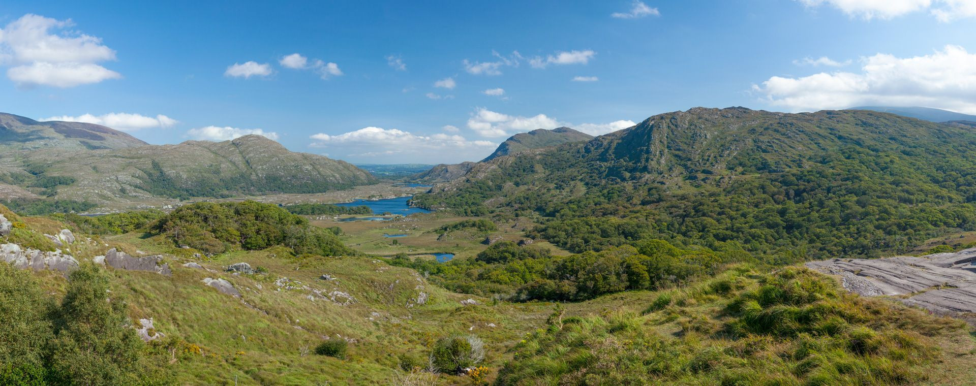 Lacs et collines du parc national de Killarney - Kerry - Irlande