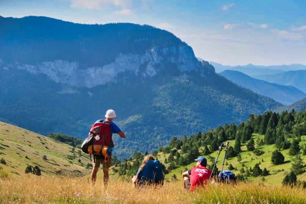 © Timothé Bourdilleau Pause au col de la Lauzette dans le Diois © Timothé Bourdilleau