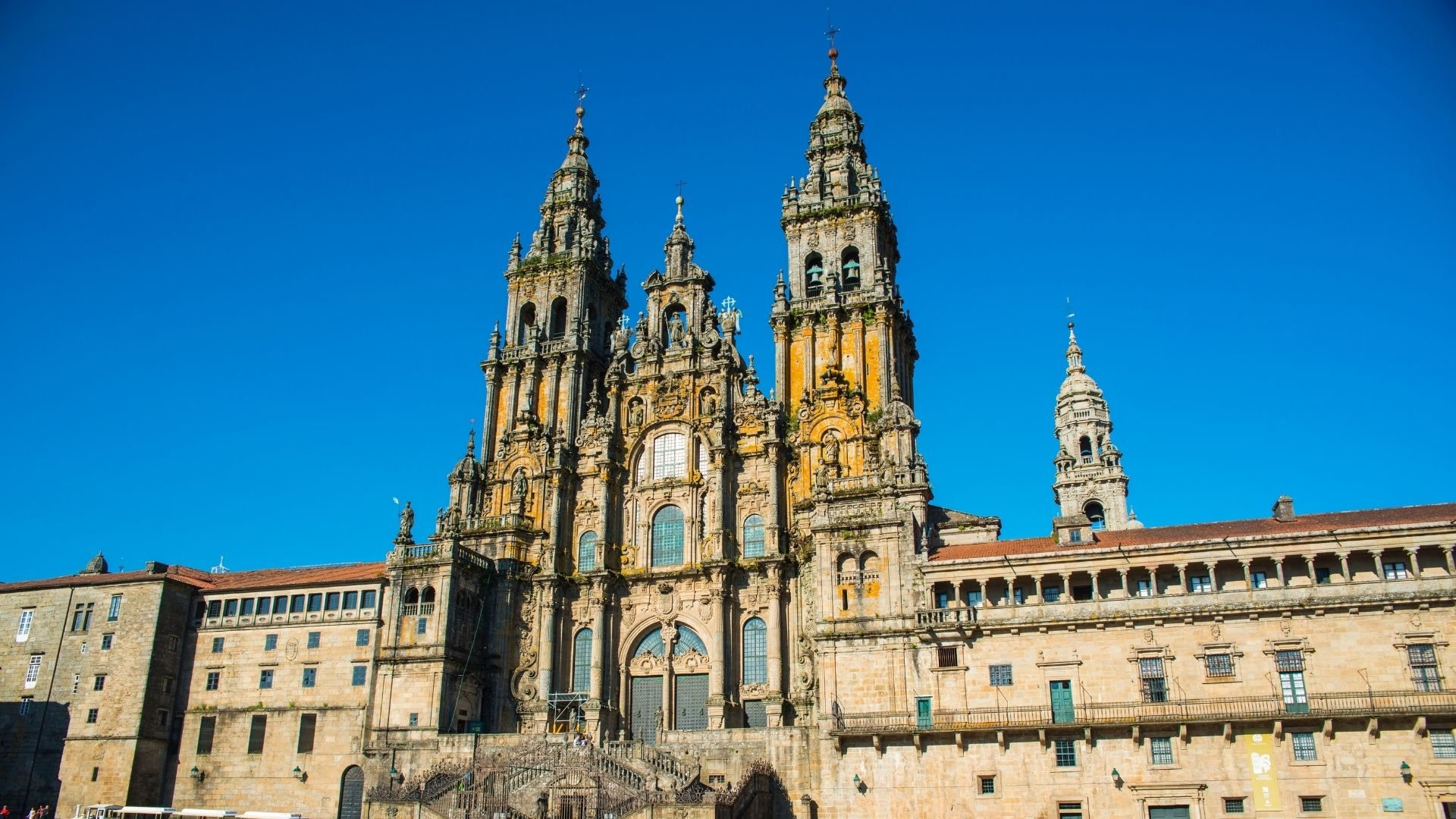 place de l'Obradoiro article blog compostelle