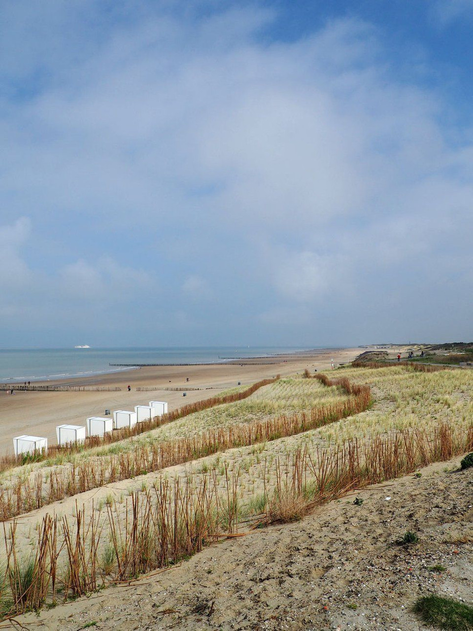 Plage de Kruishoofd aux Pays-Bas © David Praire
