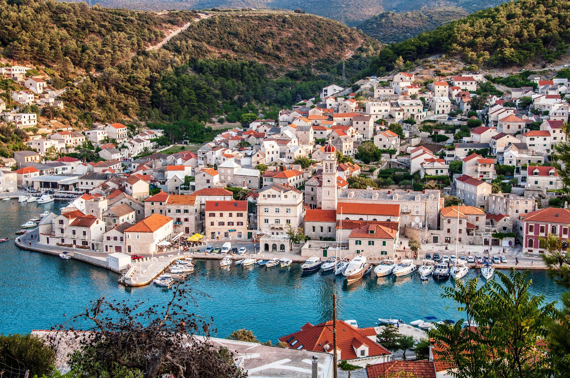 Village de Pučišća - Île de Brač - Croatie