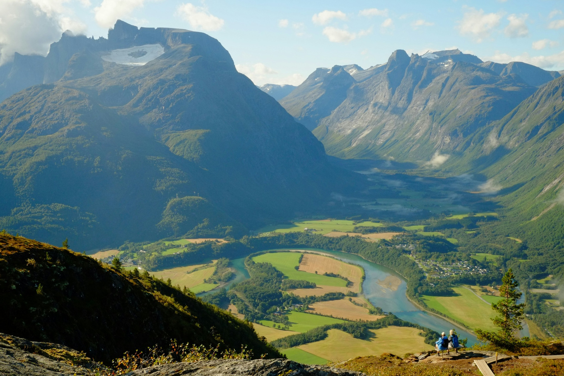 Romsdalseggen randonée en Norvége