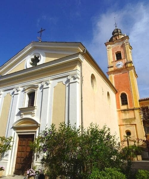 © Marie-Odile Re Église Saint-Pierre - Castellar - Alpes-Maritimes - France